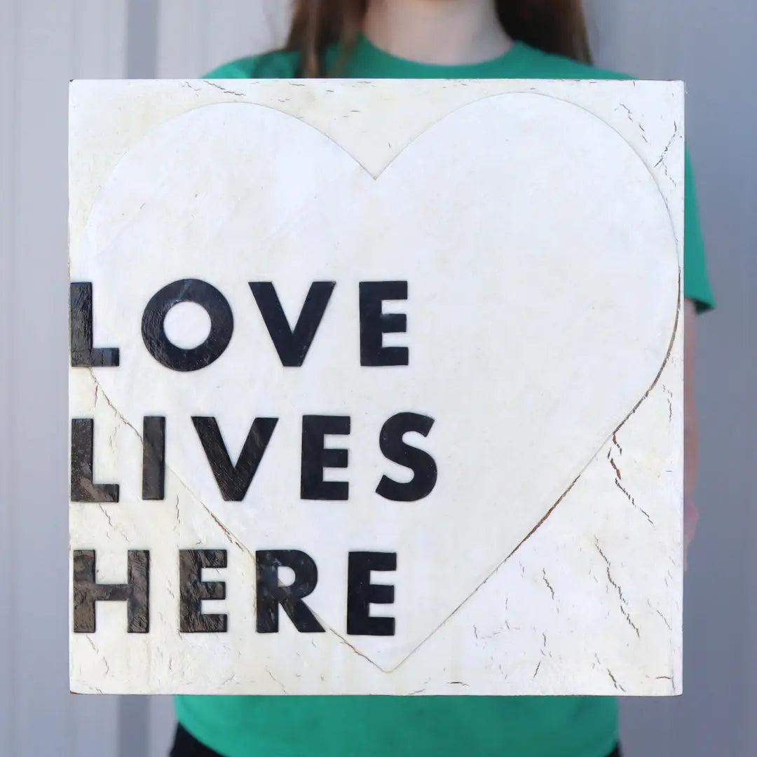 Love Lives Here Artwork Dennehey Design Co.