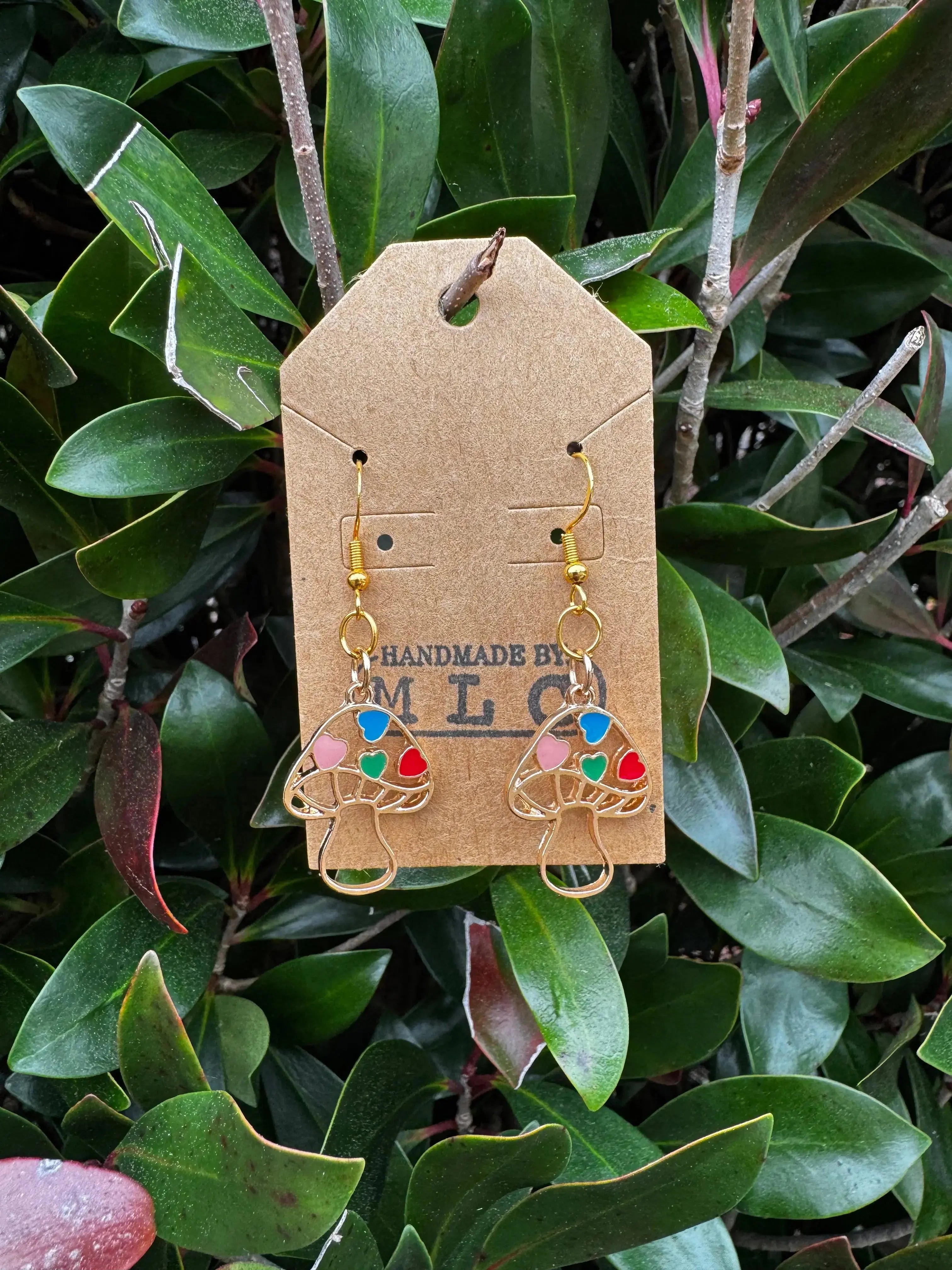 Lover Mushroom Earrings Mushroom Lady Co