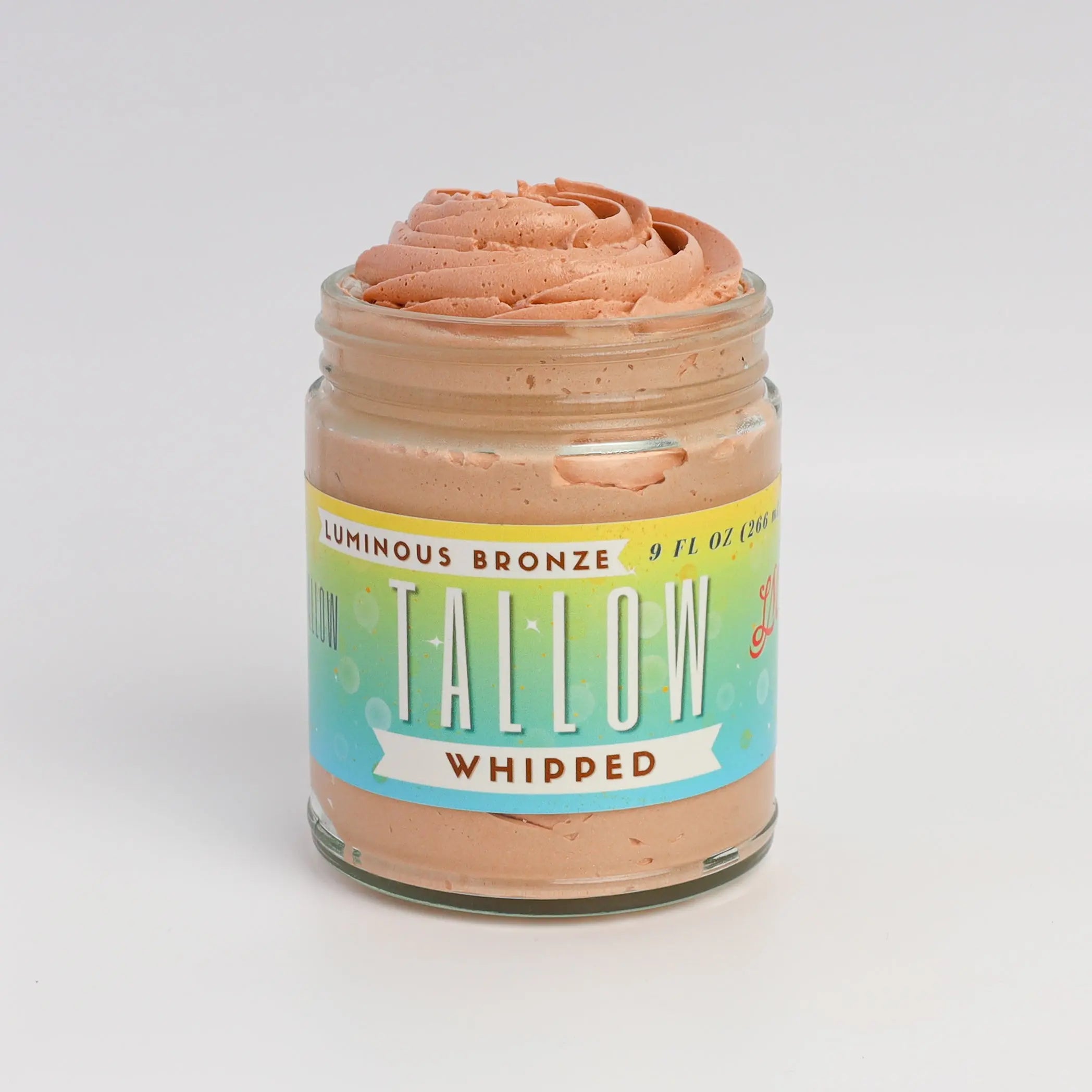 Luminous Bronze Whipped Tallow Moisturizer - Natural Bronzing Body Butter with Mica The Lady May