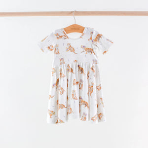 MVC: Louisiana Tigers Organic Cotton Twirl Dress Nola Tawk