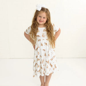 MVC: Louisiana Tigers Organic Cotton Twirl Dress Nola Tawk