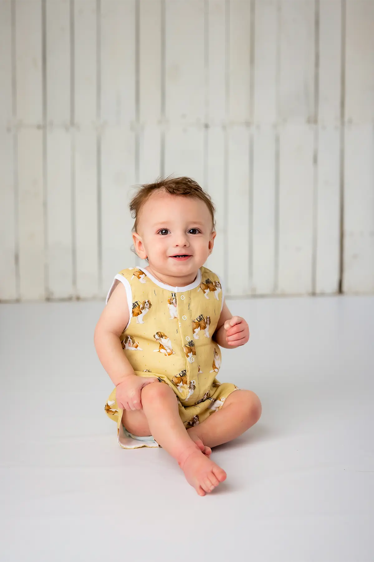 MVP: Louisiana Saints Organic Muslin Shortalls Nola Tawk