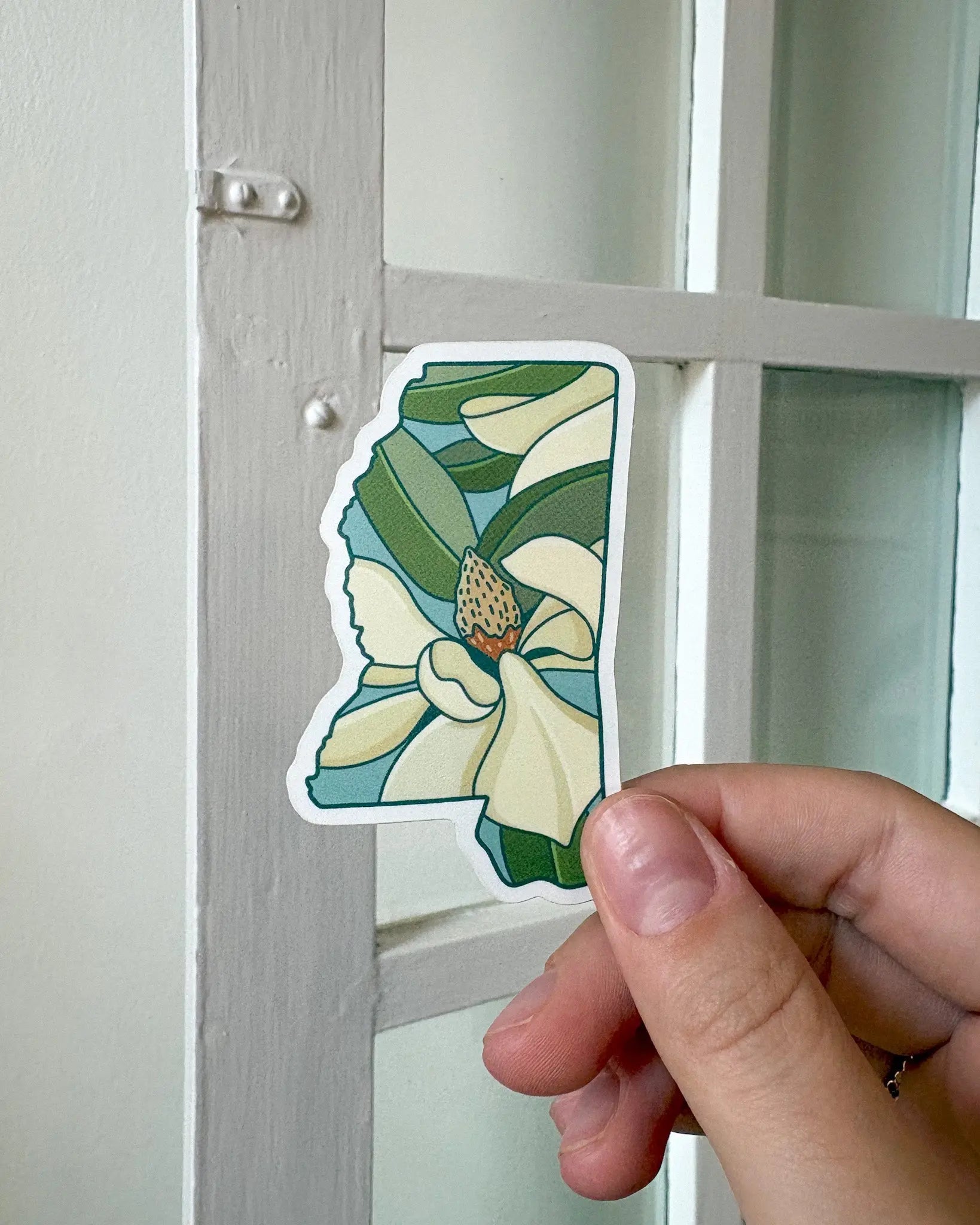 Magnolia State Sticker Crooked Letter
