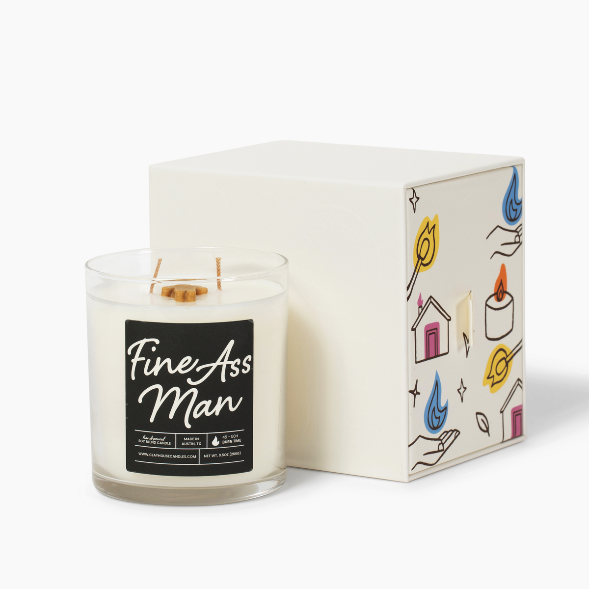 Fine Ass Man Container Candle