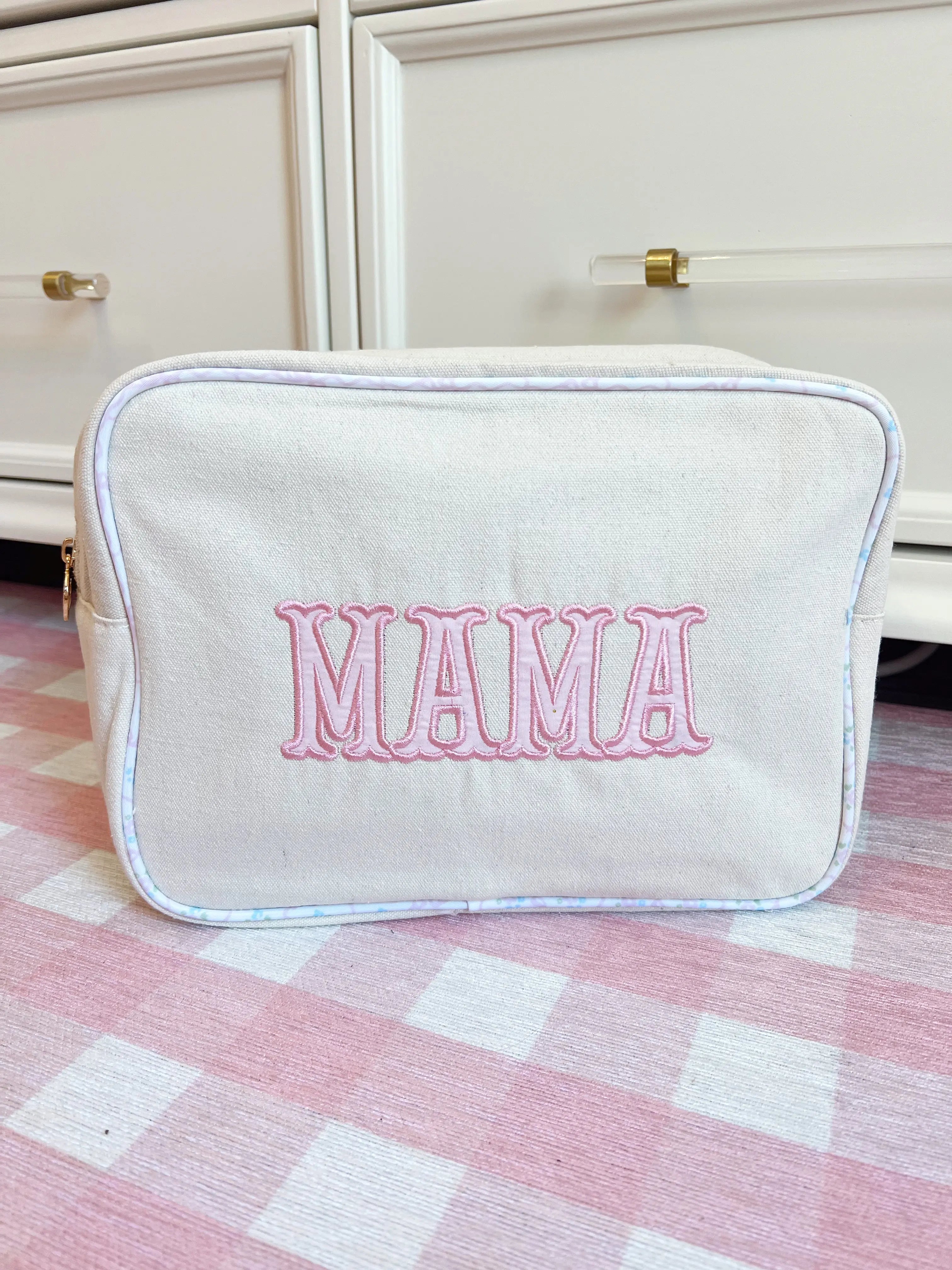 Mama XL - Canvas Bag by KenzKustomz, handmade leather goods detail photo 2
