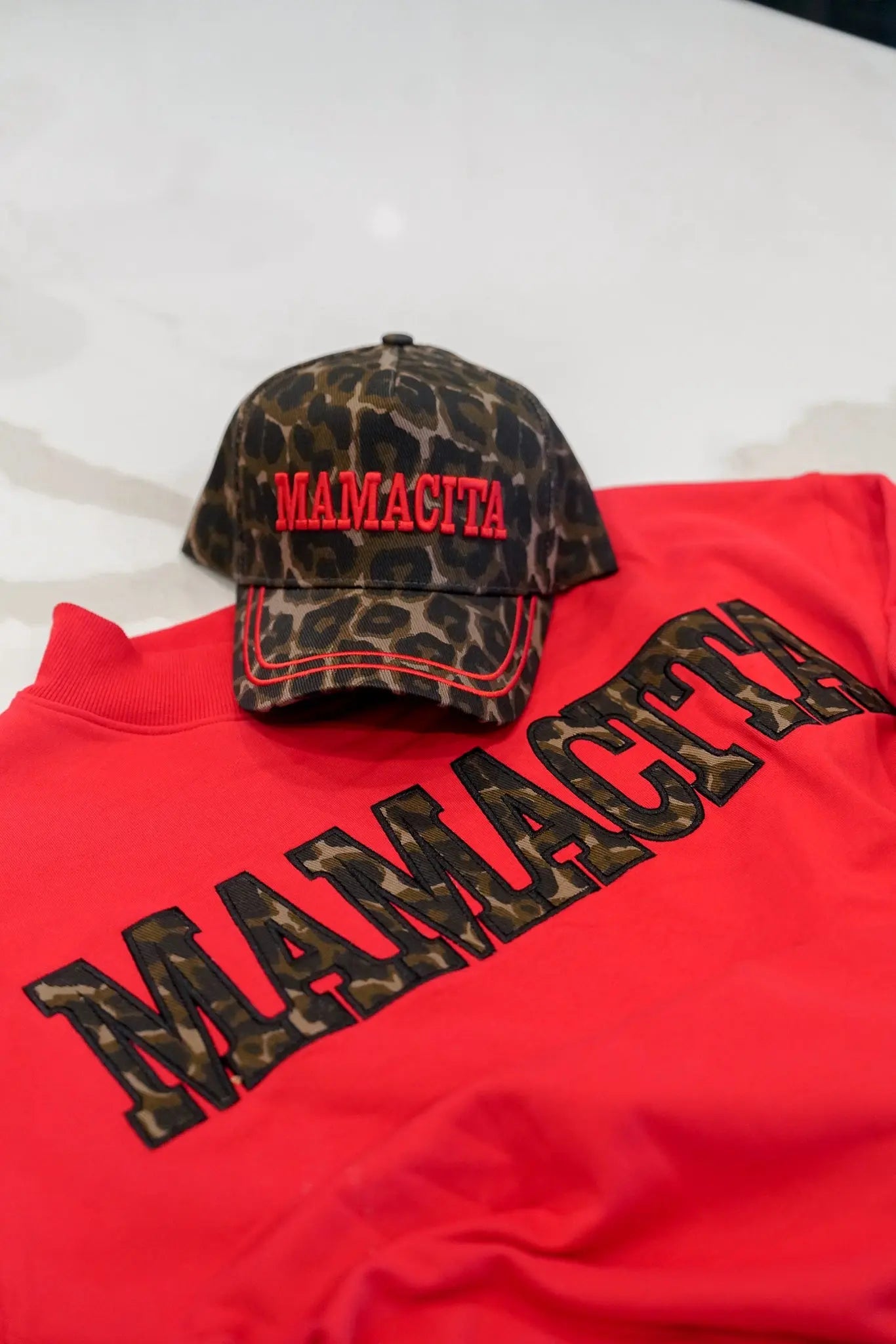 Mamacita - Leopard Vintage Hat by KenzKustomz, Southern lifestyle apparel detail photo 4