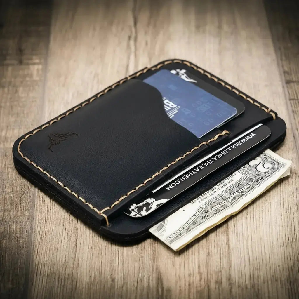 Bull Sheath Leather Mansfield Minimalist Wallet product view