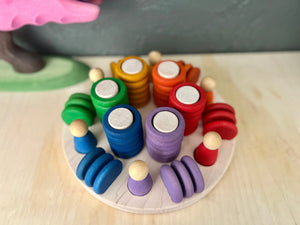Maple Sorting Tray for Grapat Carla by Maple Play, Southern home decor detail photo 12