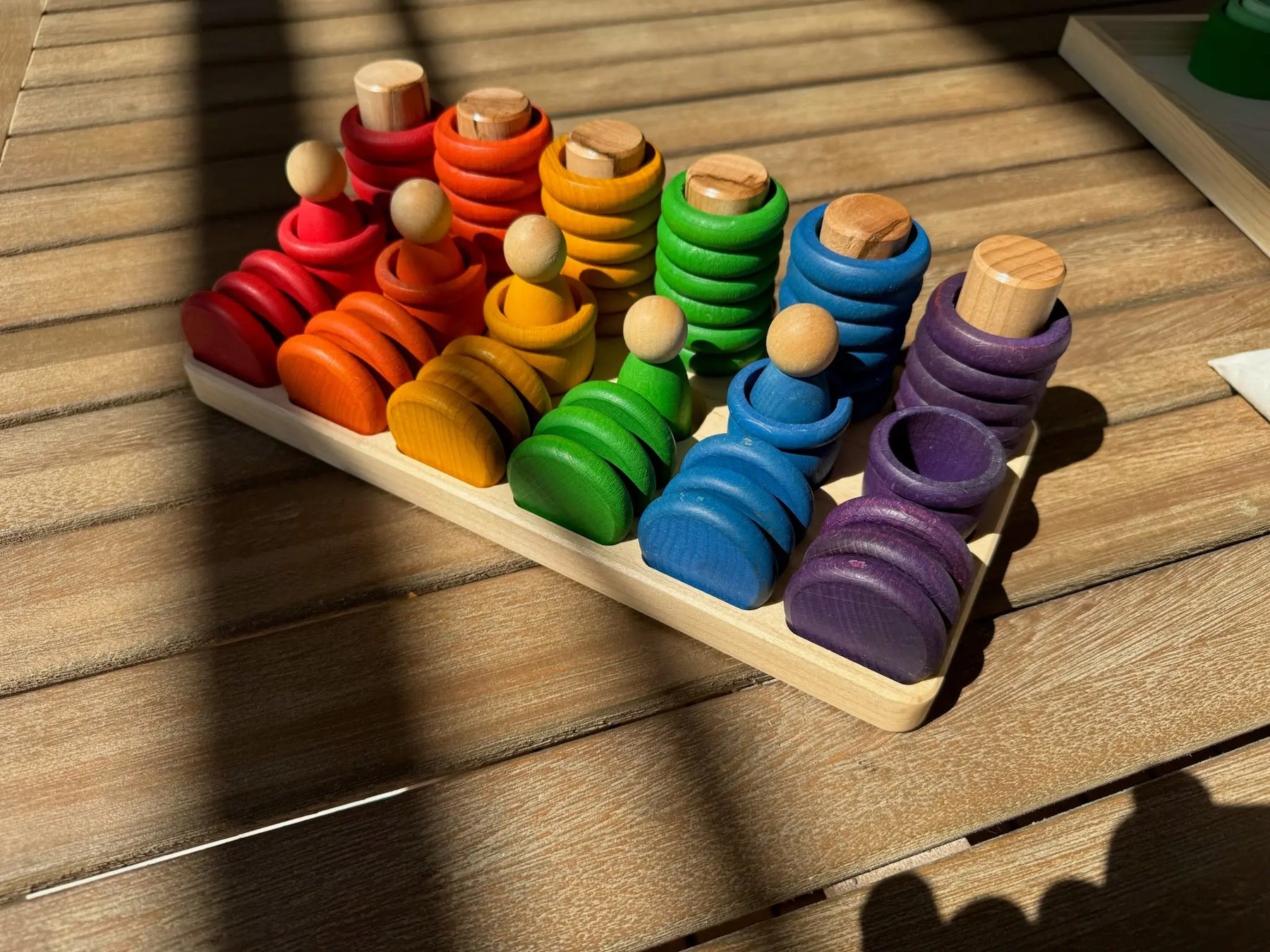 Maple Sorting Tray for Grapat Carla by Maple Play, Southern home decor detail photo 16