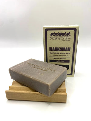 Marksman Soap Bar Set of 30 Bars WHOLESALE by Country Lather Soap Works, natural skincare main product photo