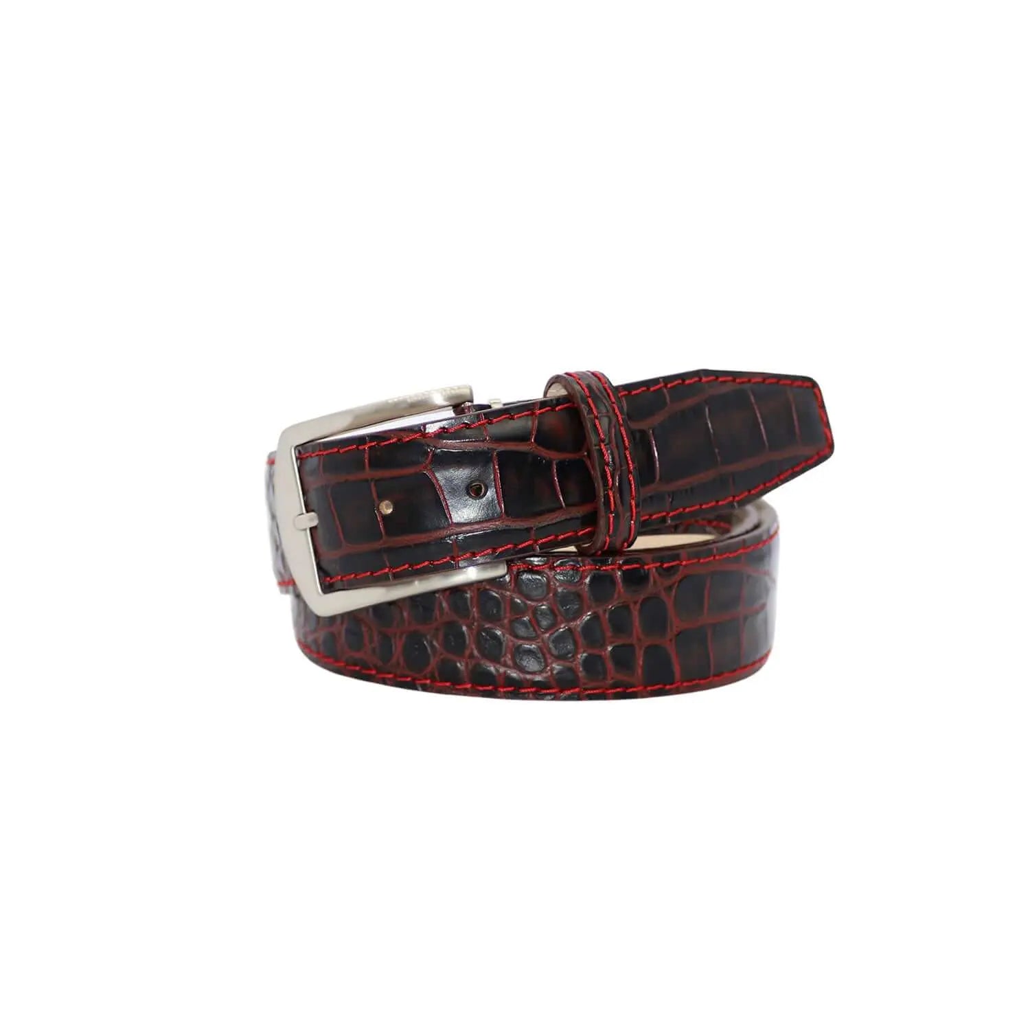 Maroon Vintage Misterioso Belt