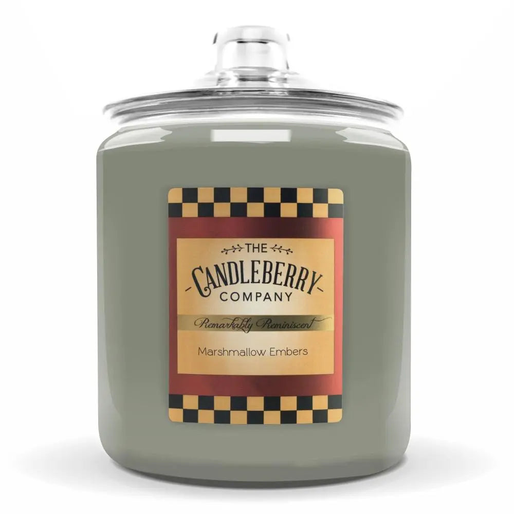 Marshmallow & Embers™, 4 - Wick, Cookie Jar Candle (Collective) The Candleberry® Candle Company