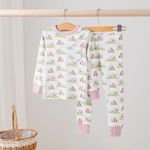 Mascot Mania in Alabama Organic Cotton Kids Pajamas Nola Tawk