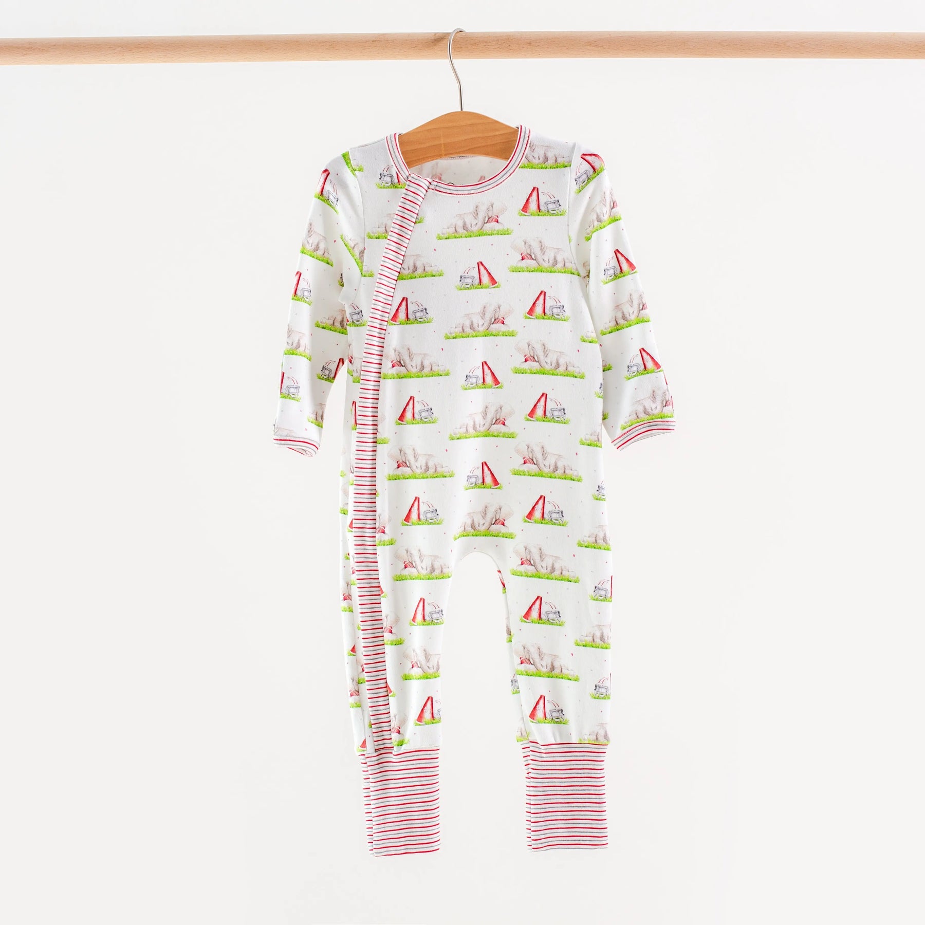Mascot Mania in Alabama Organic Cotton Kids Pajamas Nola Tawk