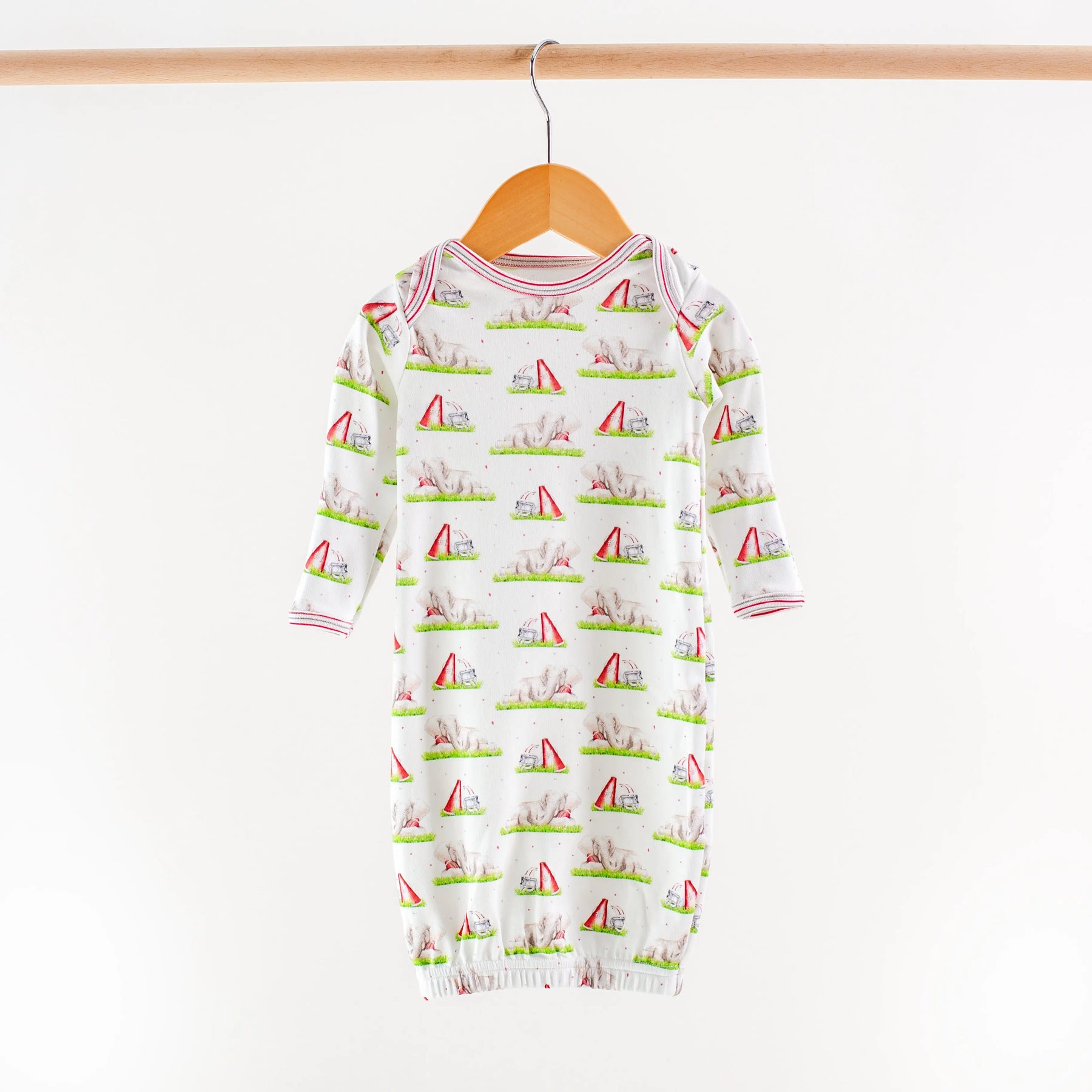 Mascot Mania in Alabama Organic Cotton Kids Pajamas Nola Tawk