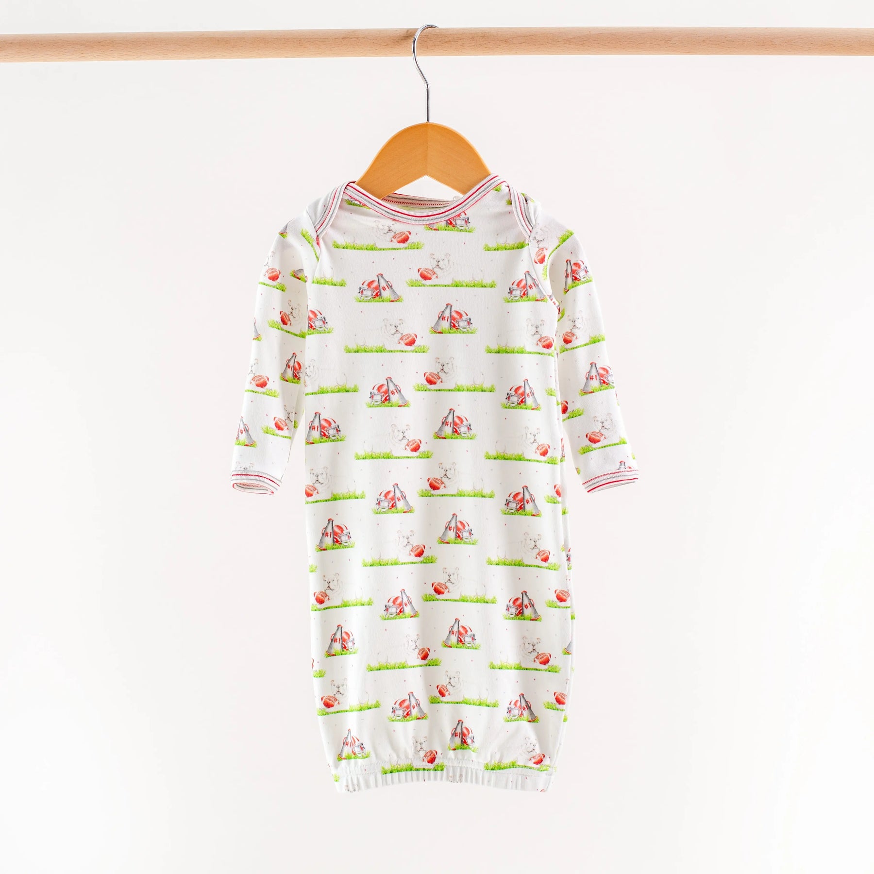 Mascot Mania in Georgia Organic Cotton Kids Pajamas Nola Tawk