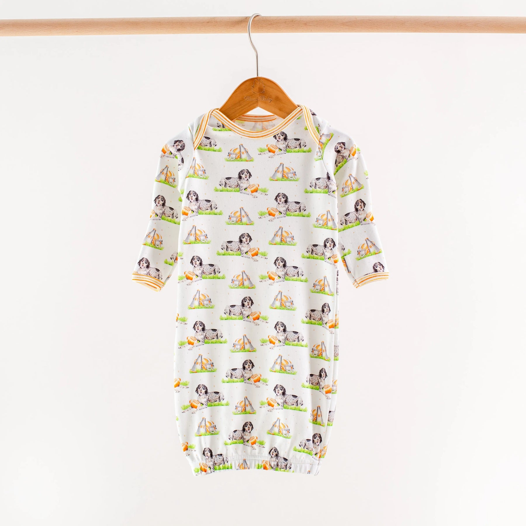 Mascot Mania in Tennessee Organic Cotton Kids Pajamas Nola Tawk