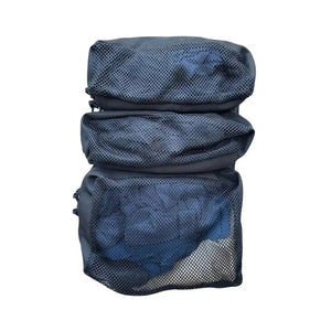 12 Hour Rigid Pouch Set by Recycled Firefighter, handmade leather goods main product photo