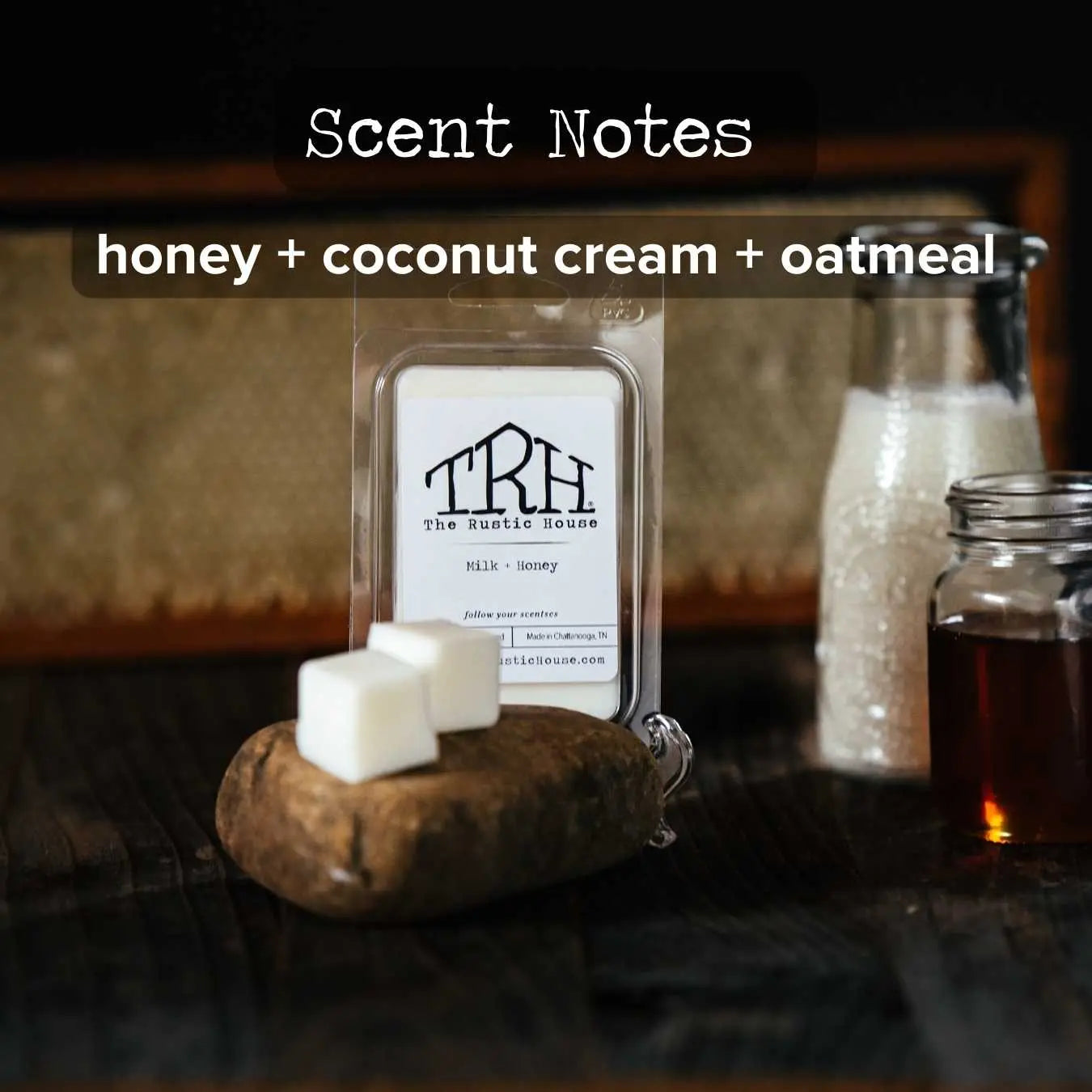 Milk + Honey Wax Melt The Rustic House