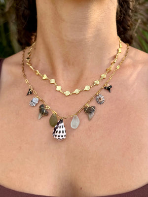 Mini Beachcomber Necklace - 1 by HALT, handmade jewelry main product photo