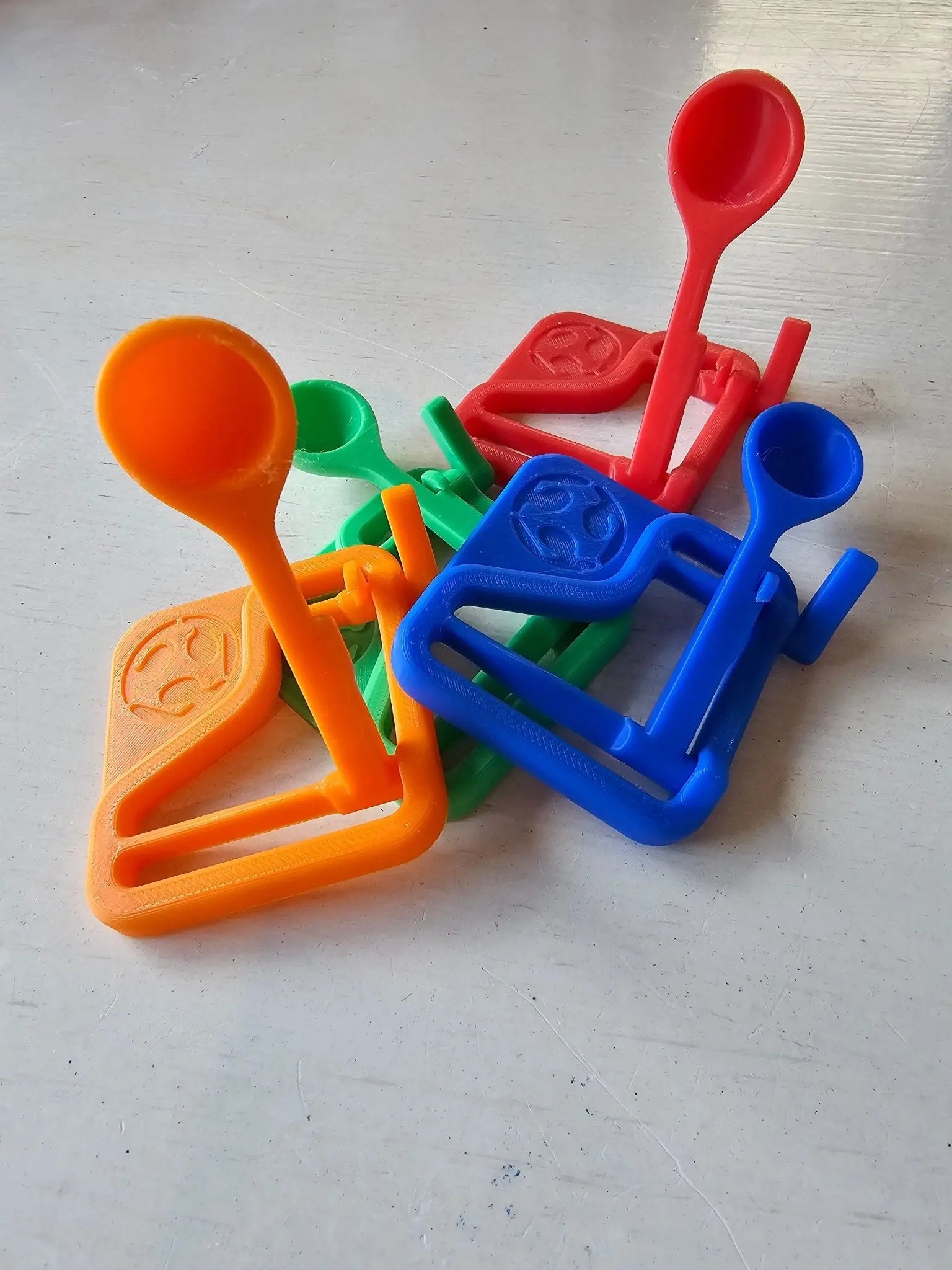 Colorful 3D Printed Catapult Toys: STEM Fun by The Tween Space @ Main Street Collective. Wholesale Set.