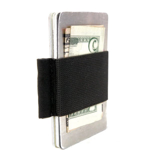 Minimalist Elastic Card Band Wallet by Recycled Firefighter, paper gift detail photo 5