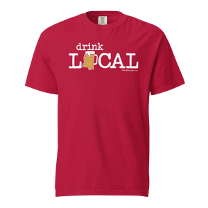 Mississippi Beer Mug Tee - Drink Local - COMFORT COLORS BRAND TEE Drink Beer Gear