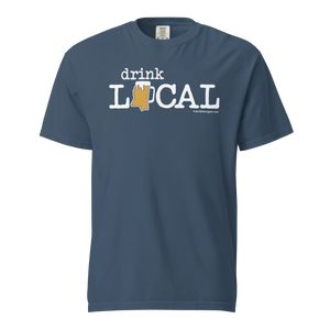 Mississippi Beer Mug Tee - Drink Local - COMFORT COLORS BRAND TEE Drink Beer Gear