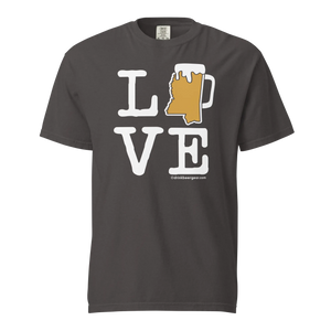 Mississippi Beer Mug Tee - LOVE - COMFORT COLORS BRAND TEE Drink Beer Gear