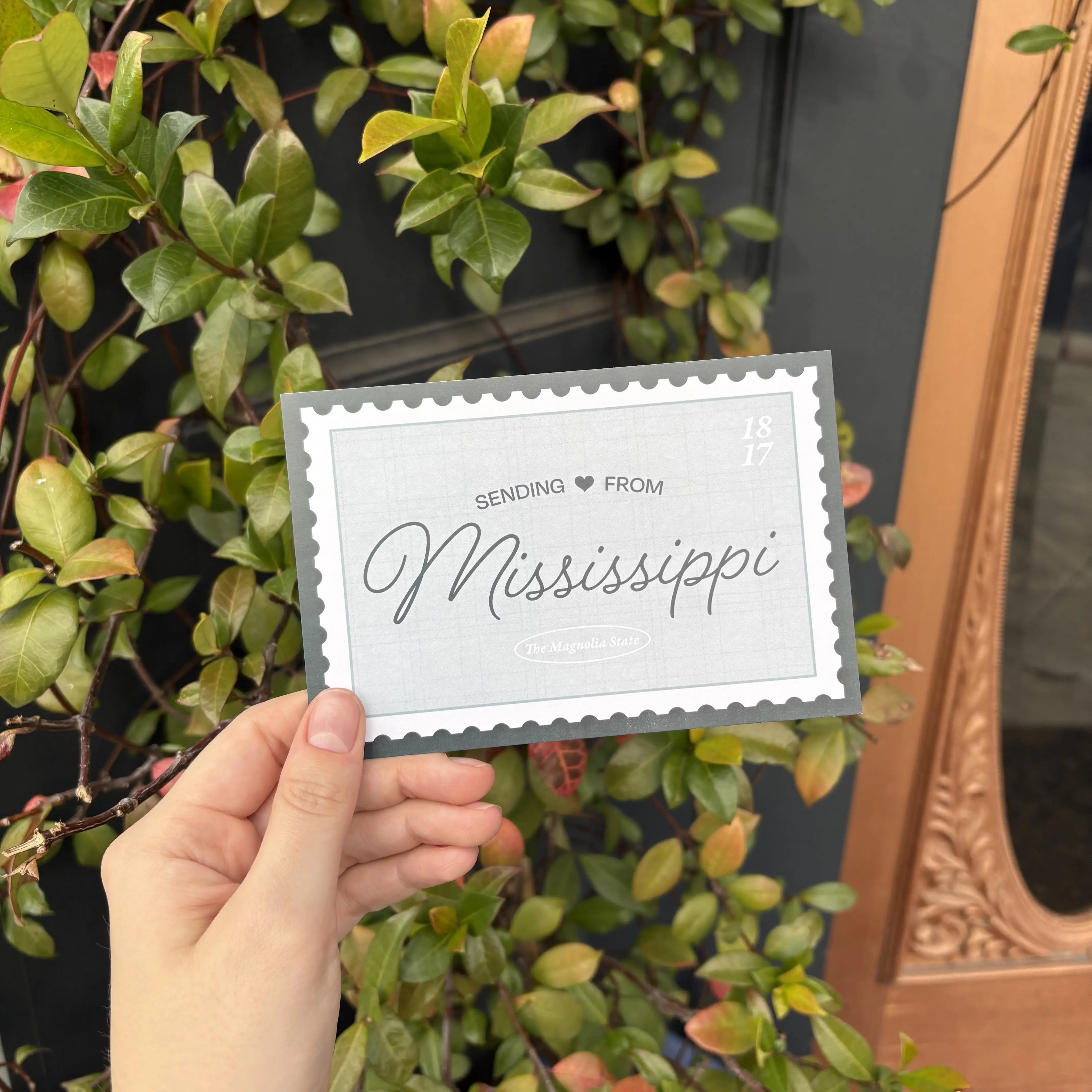 Mississippi Postcard by Crooked Letter, paper gift main product photo