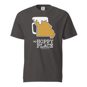 Missouri Beer Mug Tee - My Hoppy Place - COMFORT COLORS BRAND TEE Drink Beer Gear
