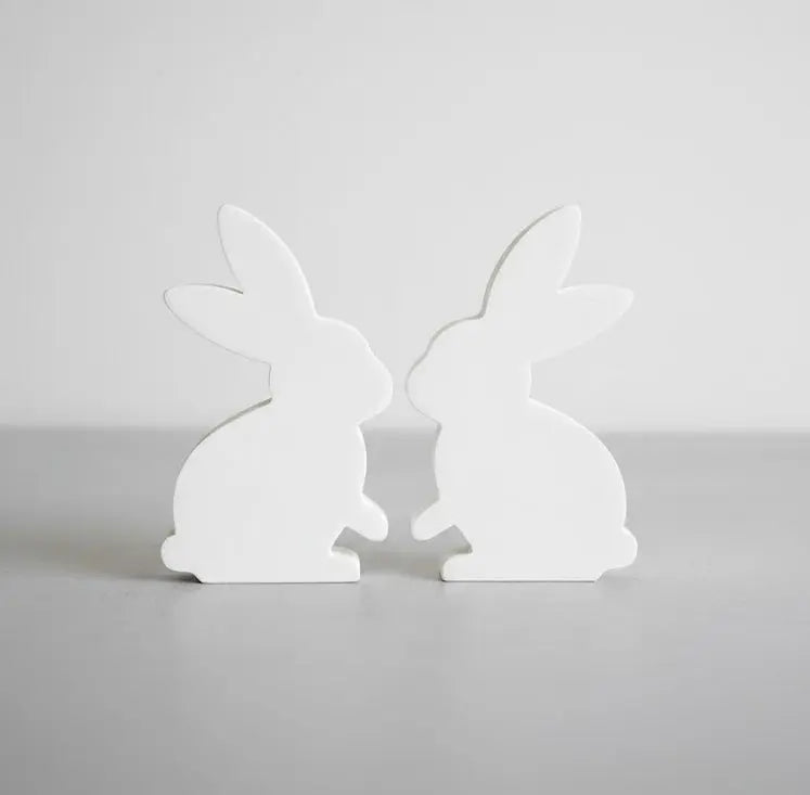 Modern Easter Rabbit Set by Believe Candle, scented candle main product photo