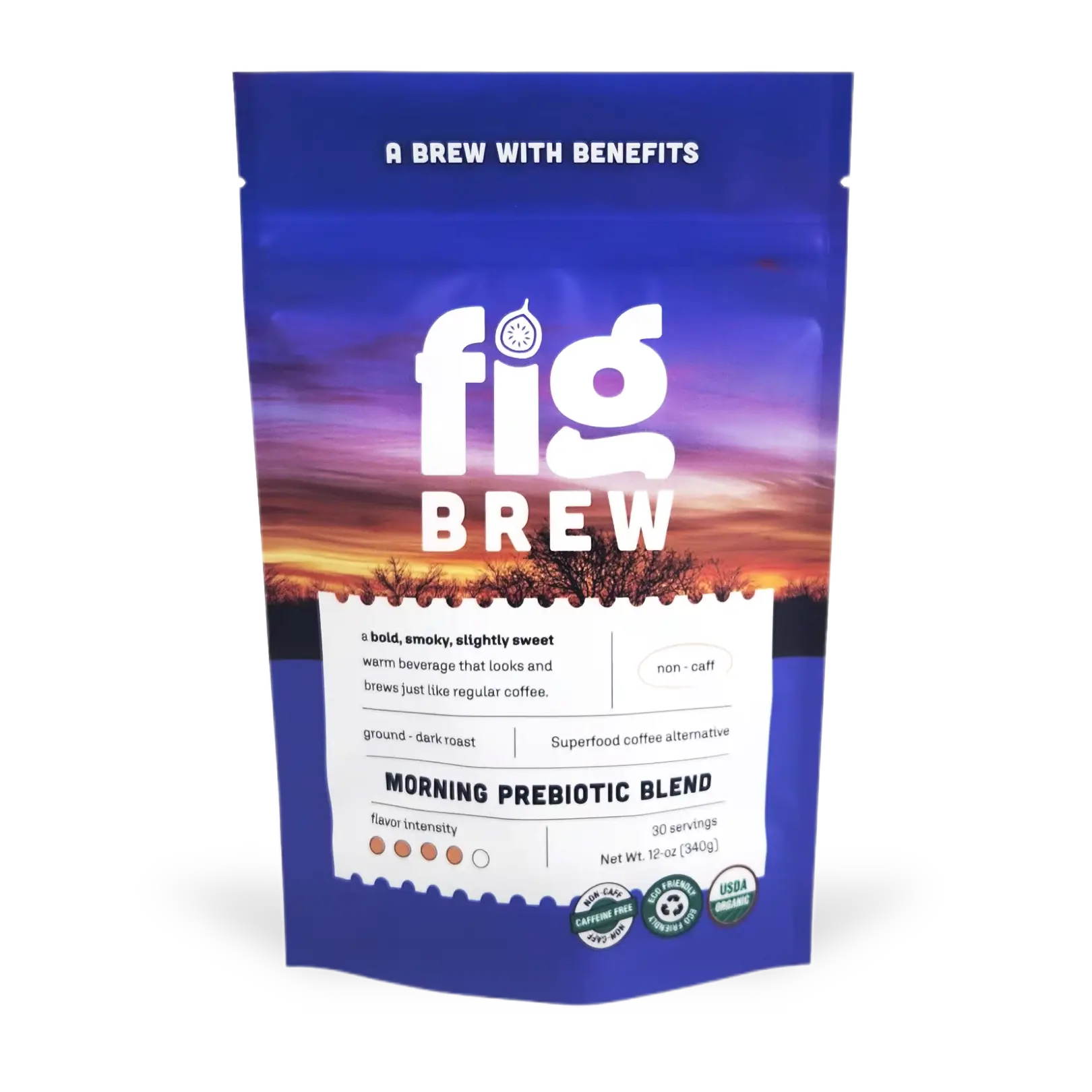 Morning Prebiotic Blend 30 Serving Bag by FigBrewLLC, Southern food gift main product photo