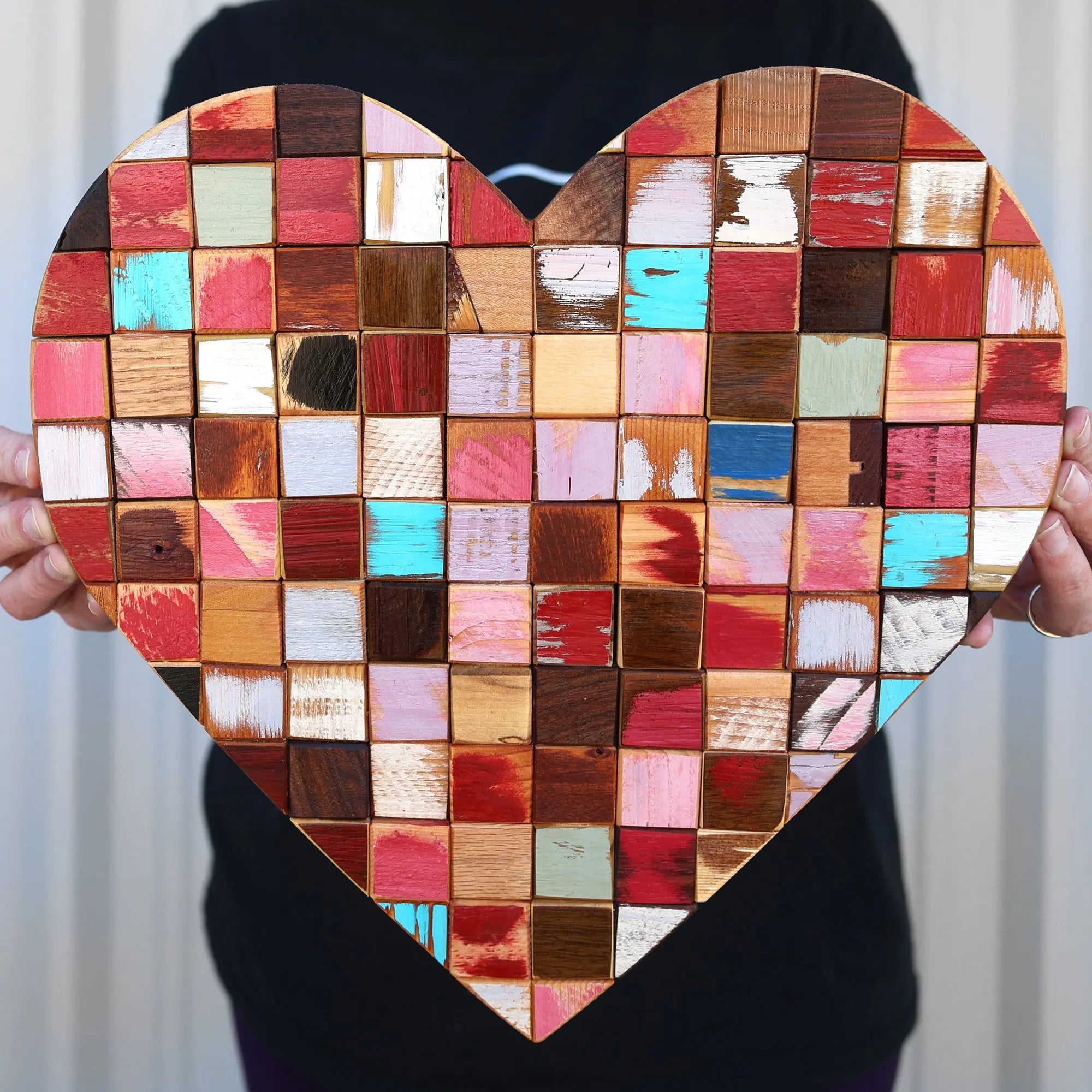 Mosaic Hearts by Dennehey Design Co., Southern home decor main product photo
