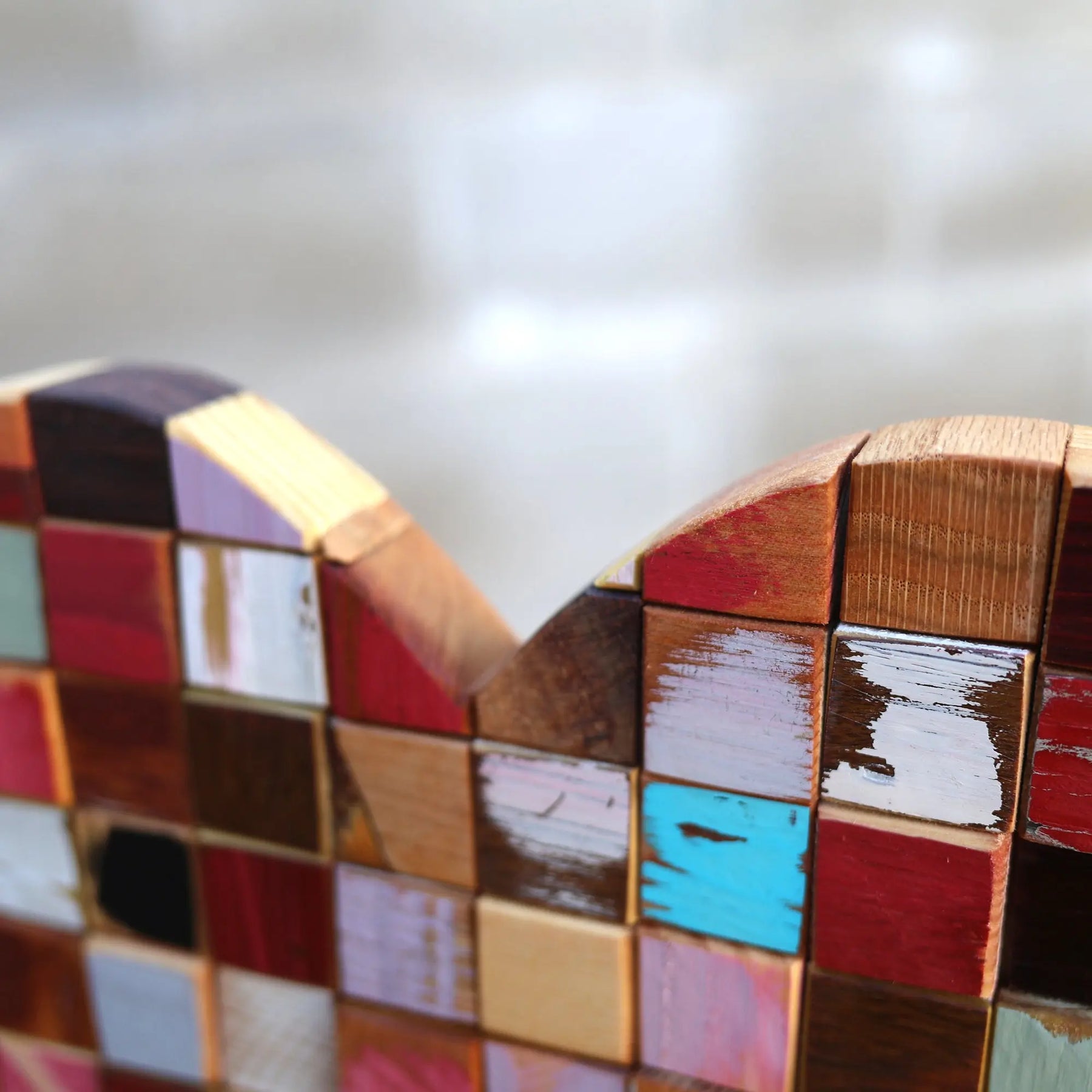 Mosaic Hearts by Dennehey Design Co., Southern home decor detail photo 6