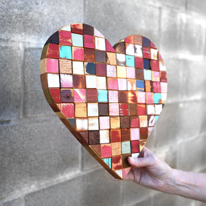 Mosaic Hearts by Dennehey Design Co., Southern home decor detail photo 9