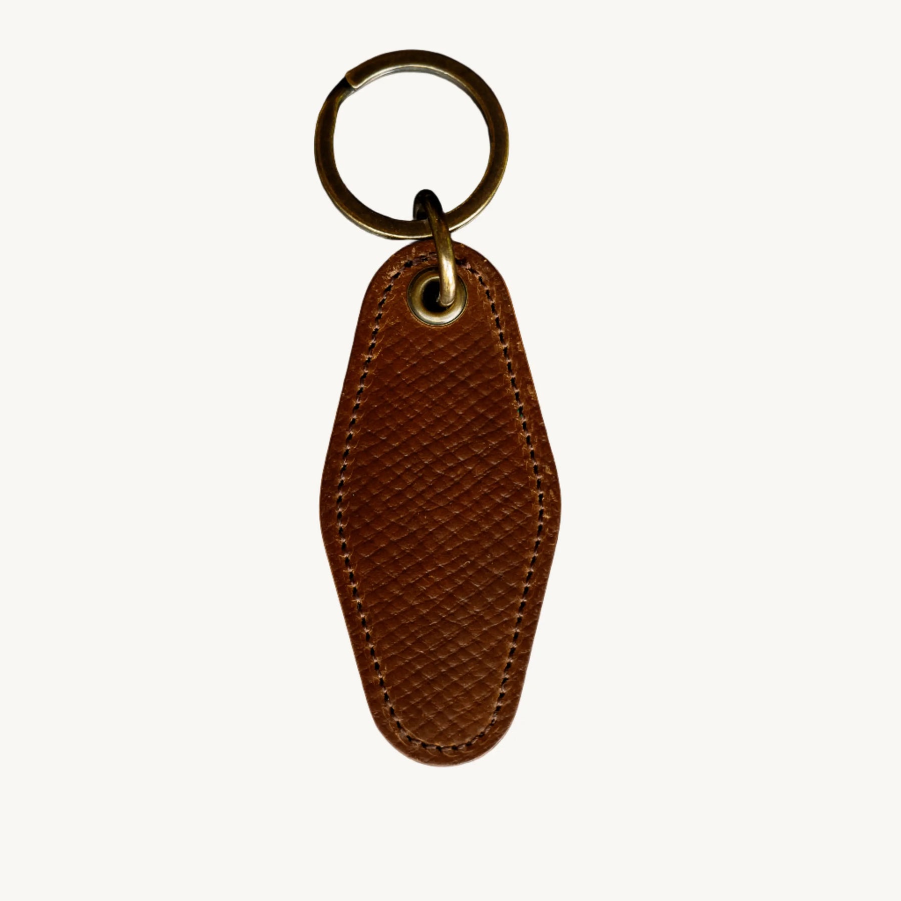 Motel Key Ring - Armagnac Hatchgrain Shell Cordovan Loyal Stricklin