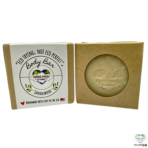 Mother Lovin Sandalwood Body Bar by Mother Lovers Eco Market, natural skincare main product photo