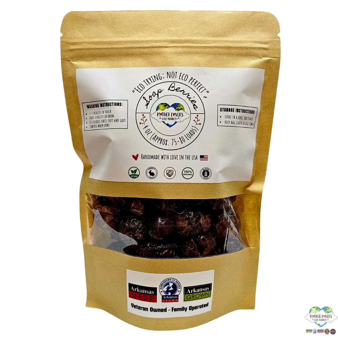 Mother Lovin Soap Berries | Soap Nuts by Mother Lovers Eco Market, natural skincare main product photo