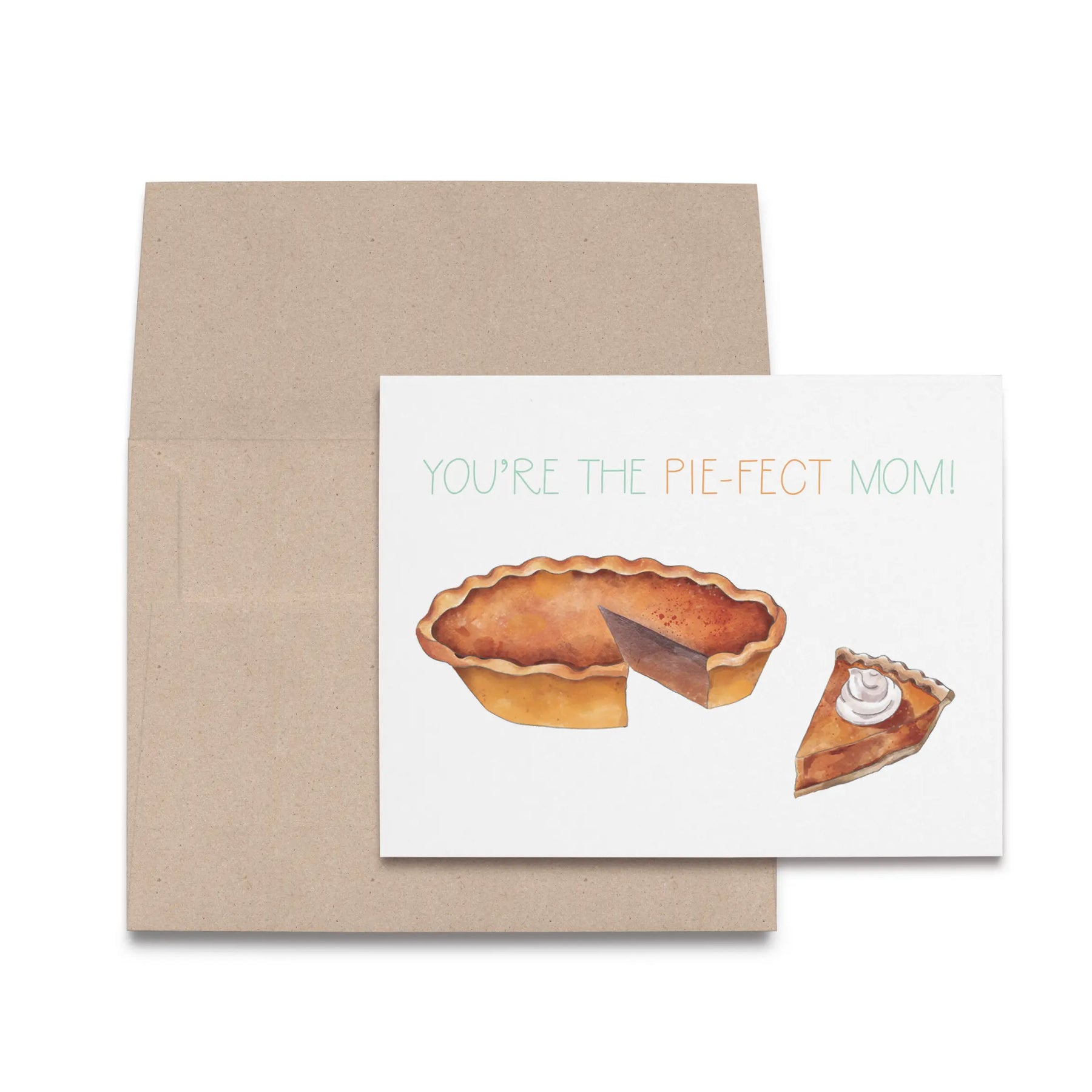Mother's Day Pie Greeting Card Nola Tawk