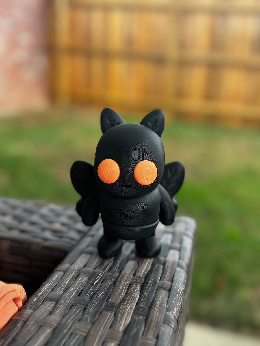 Mothman 3D Printed Fidget Toy | Large Cryptid Sensory Toy