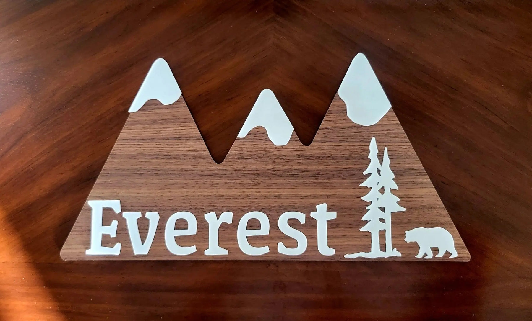 Mountains Personalized sign EverLee Creations