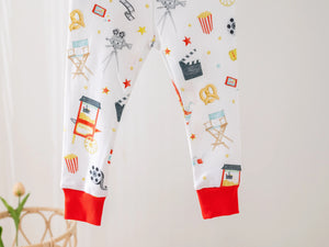 Movie Night Organic Cotton Pajamas by Nola Tawk, Southern food gift detail photo 9