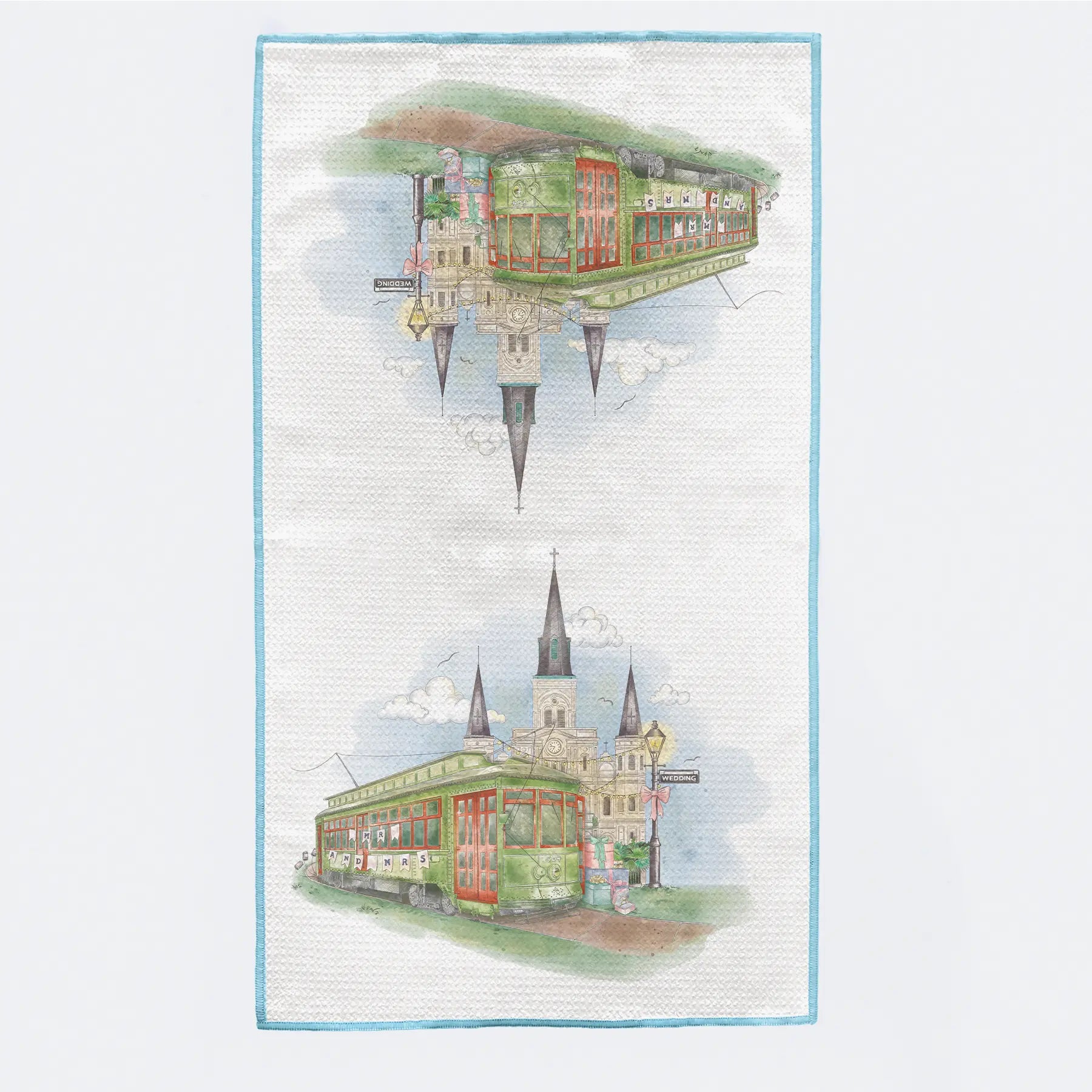 Mr. & Mrs. Kitchen Towel Nola Tawk