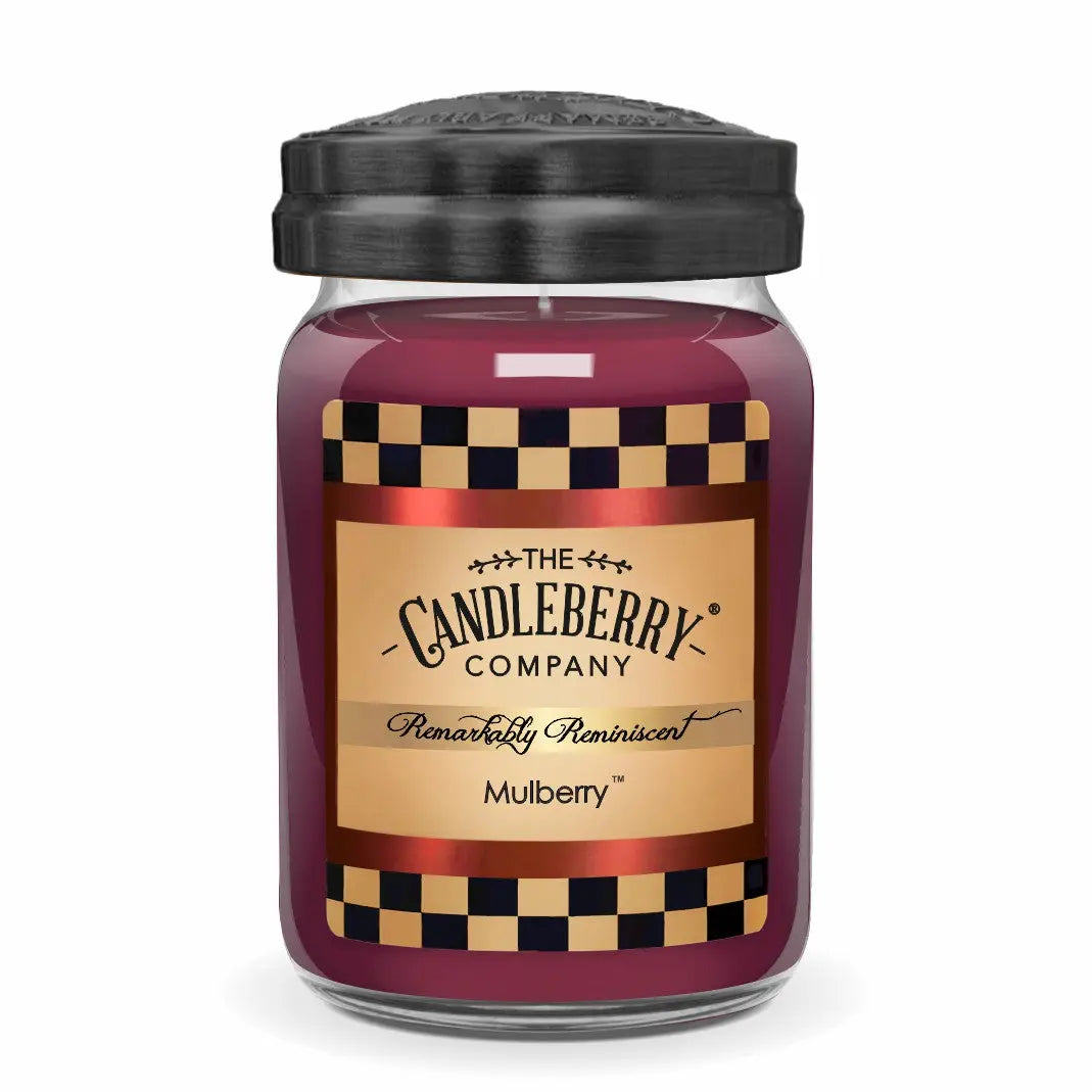 Mulberry™, Large Jar Candle (Collective) by The Candleberry® Candle Company, scented candle main product photo