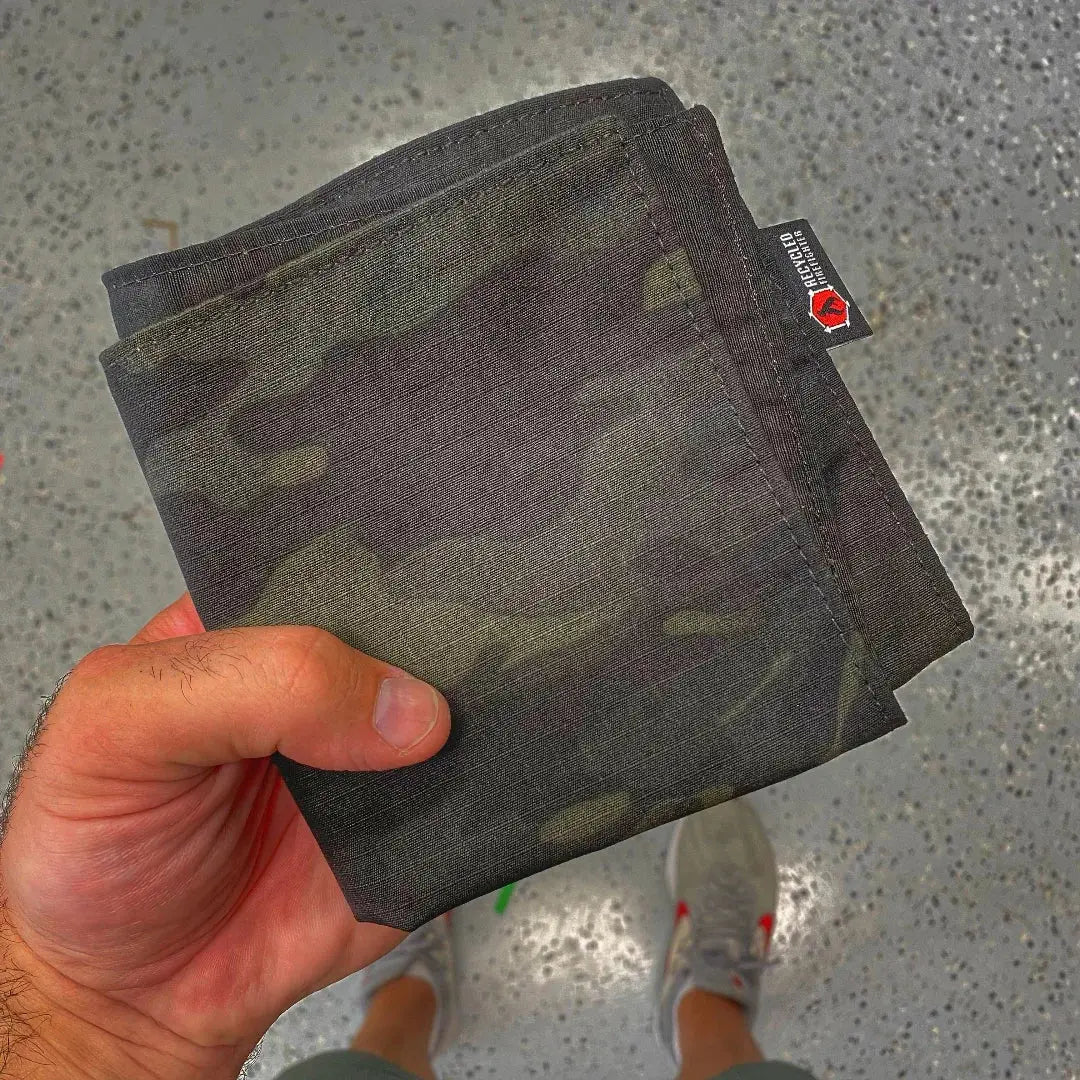 Multicam Hank Limited Edition by Recycled Firefighter, handkerchiefs detail photo 2