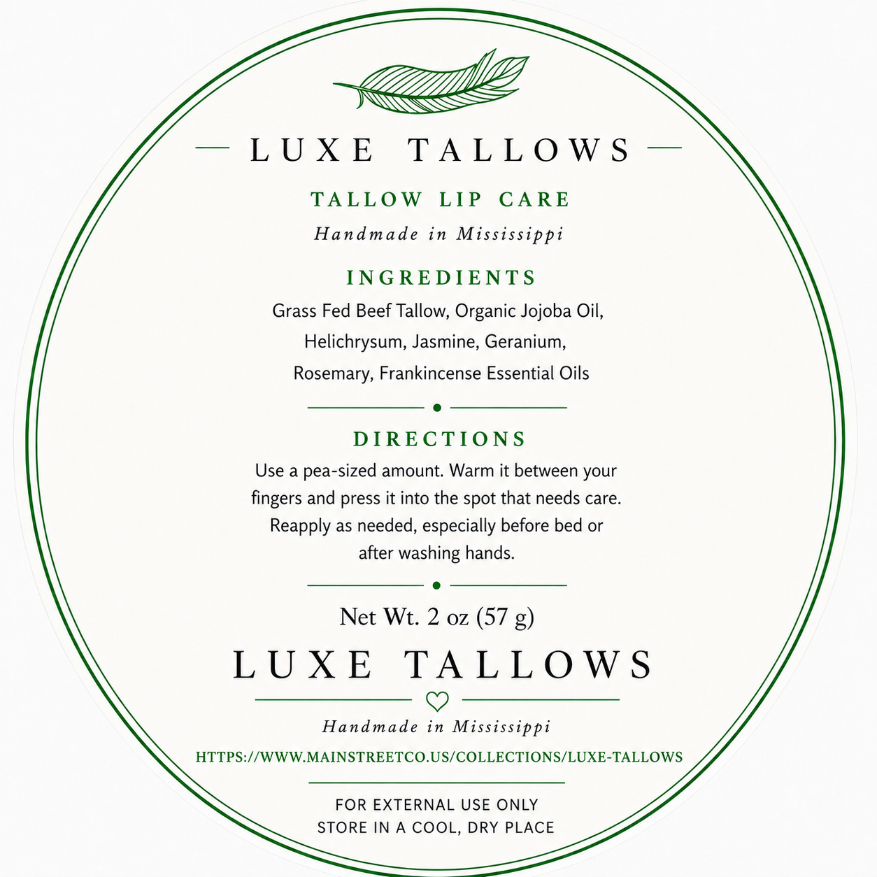 My bofix in a jar ingredient label.