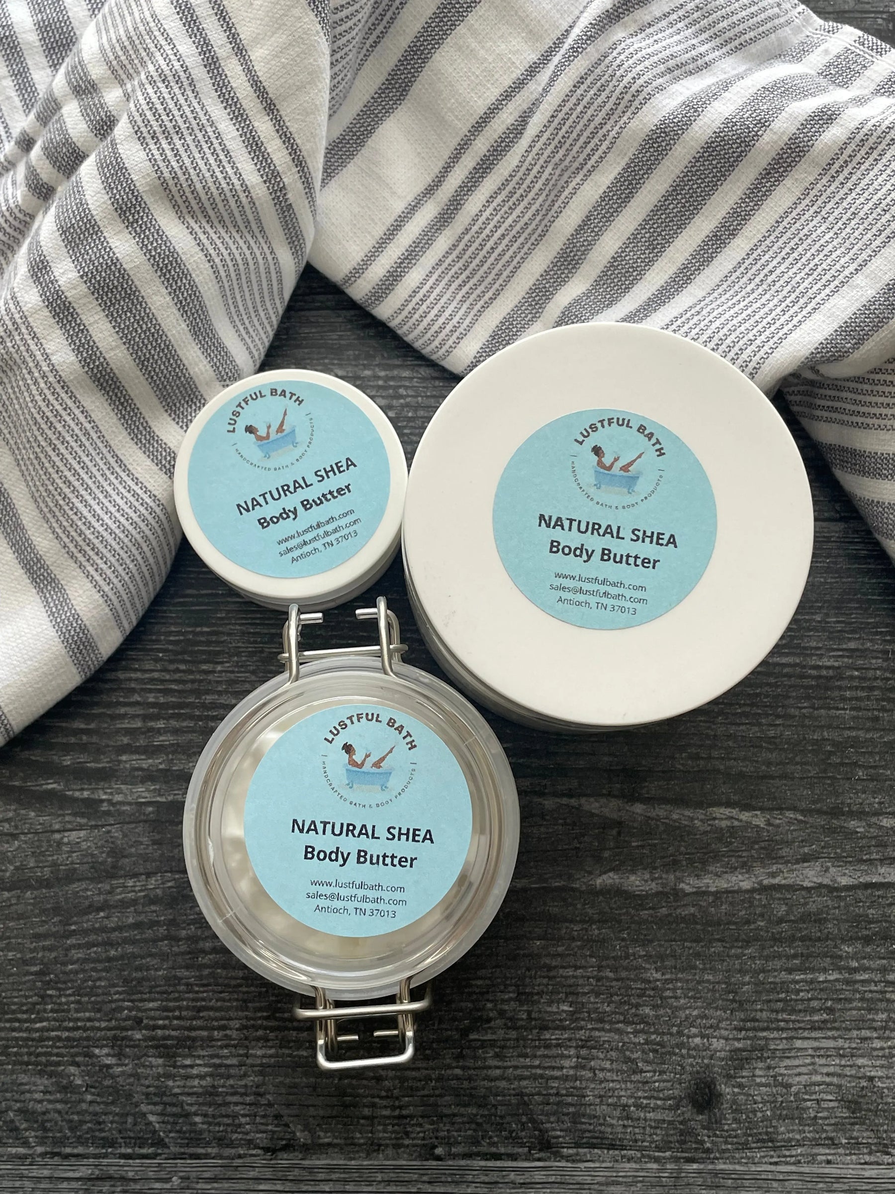 NATURAL SHEA BODY BUTTER - Main Street Collective