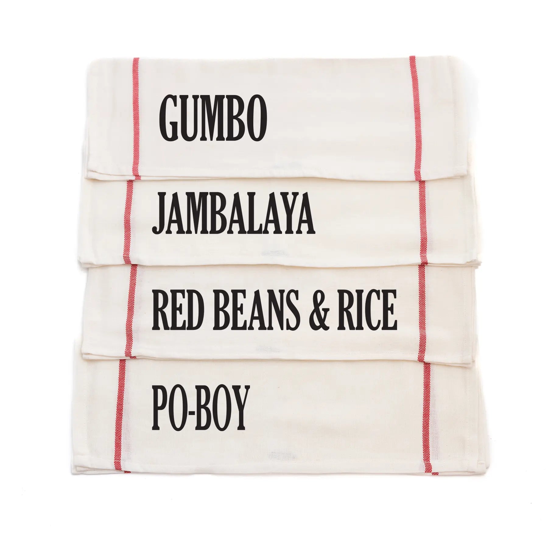 NOLA Dishes Kitchen Towels by Nola Tawk, tea towel main product photo
