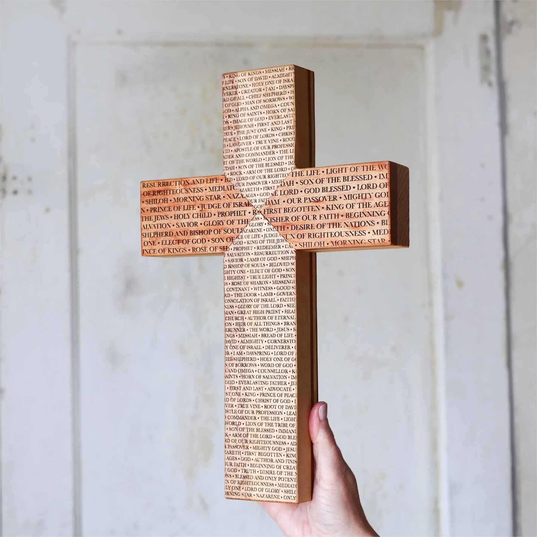 Names of the Savior Cross Dennehey Design Co.